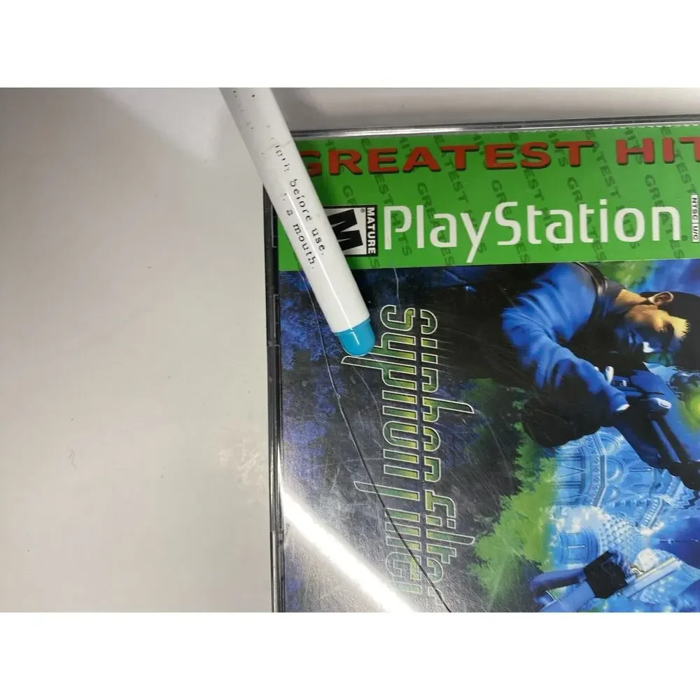 Syphon Filter 2 (Sony PlayStation 1, 2000) Espionage Shooter PlayStation Game
